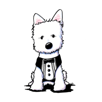 KiniArt Tuxedo Westie