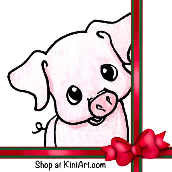 KiniArt Pig Art