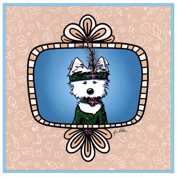KiniArt Flapper Westie