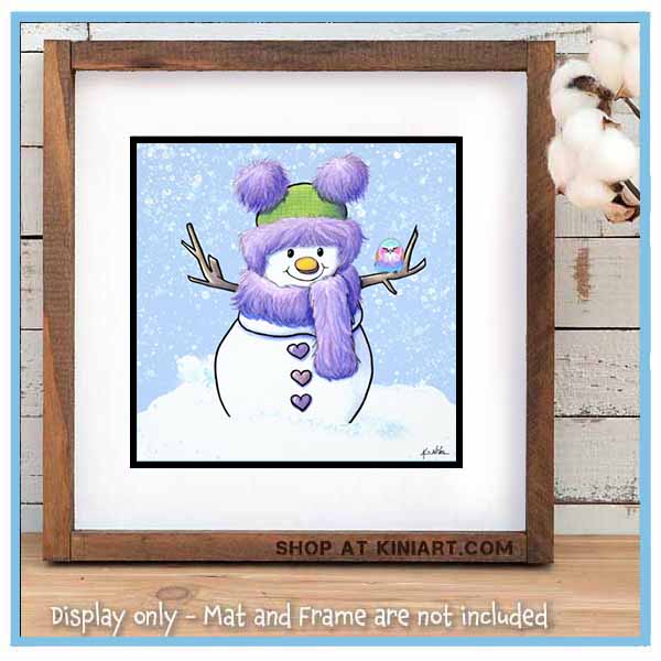 Happy Snowperson