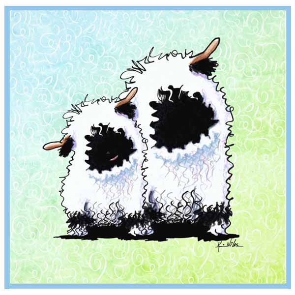 Kiniart Valais Blacknose Sheep