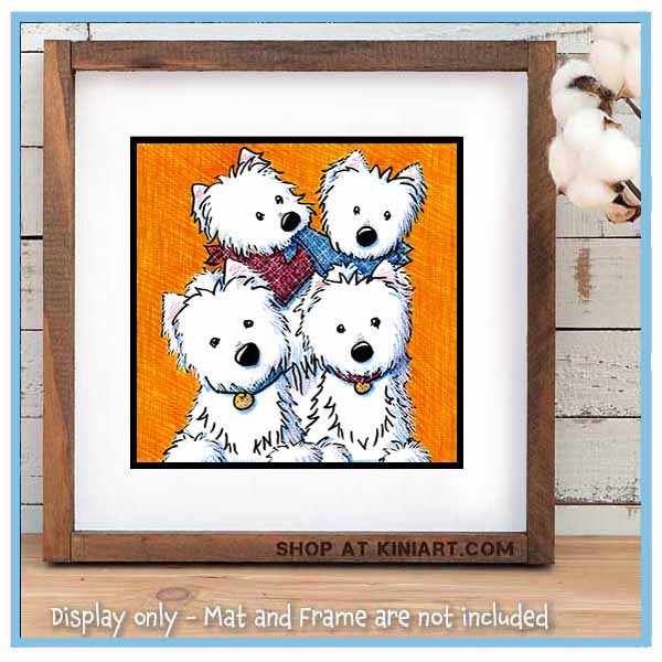 KiniArt Westie Quad