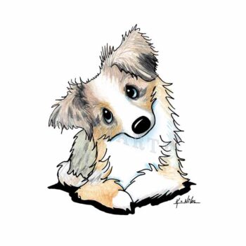 Aussie Shepherd art
