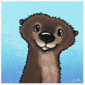 KiniArt Otter Art