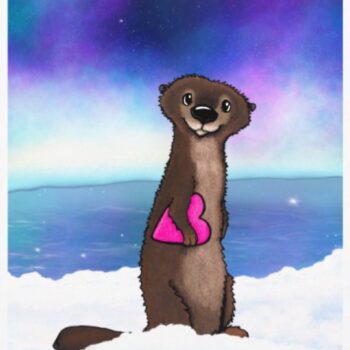 Otter print