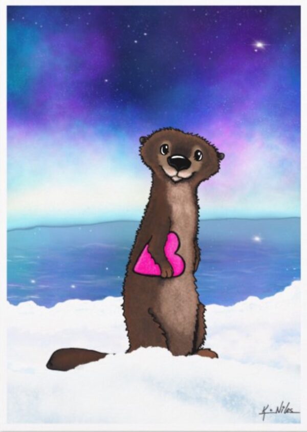 Otter print