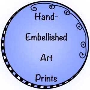 Prints Hand Embellished