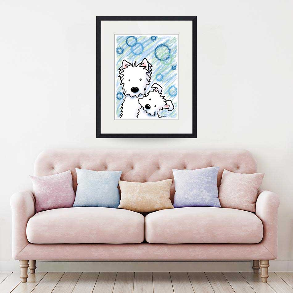 KiniArt Westie Terrier Art