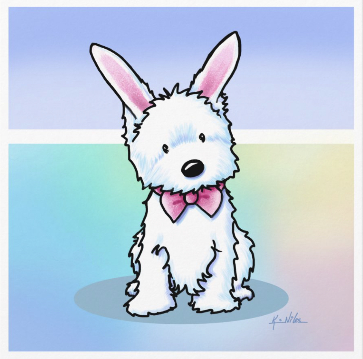 Easter Bunny Westie