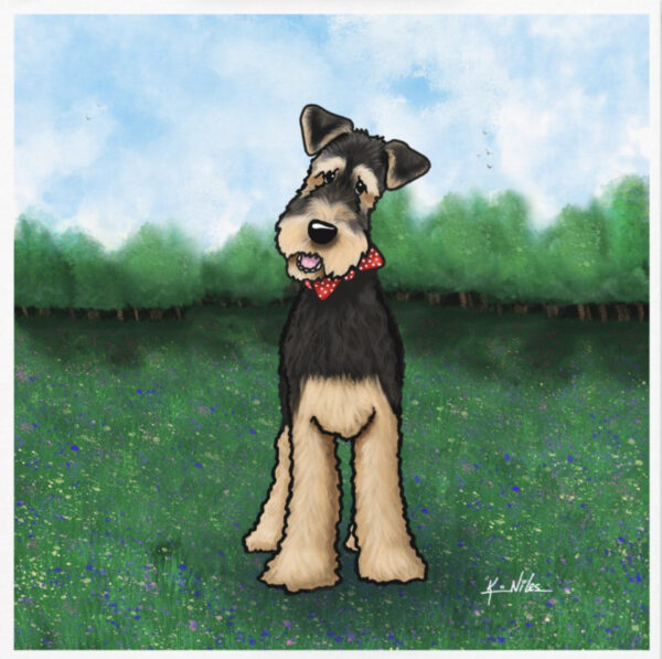 KiniArt Airedale