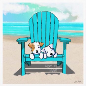 Beach Chair Sealyham Terrier