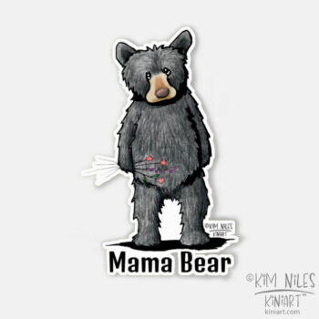 Mama Bear KiniArt Sticker