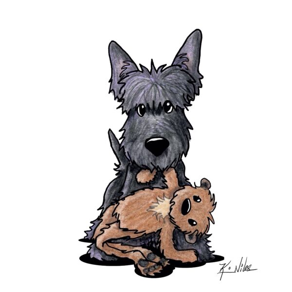 Bigfoot and Scottie art by Kim Niles