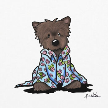 Cairn terrier print