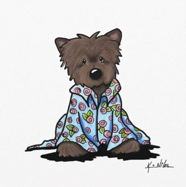 Cairn terrier print