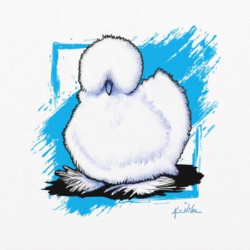 Silkie Chicken print