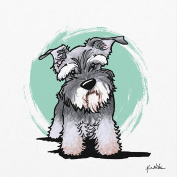 Mini Schnauzer Art