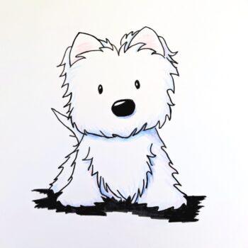 Original Westie art