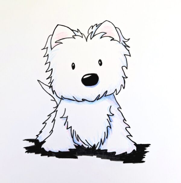 Original Westie art